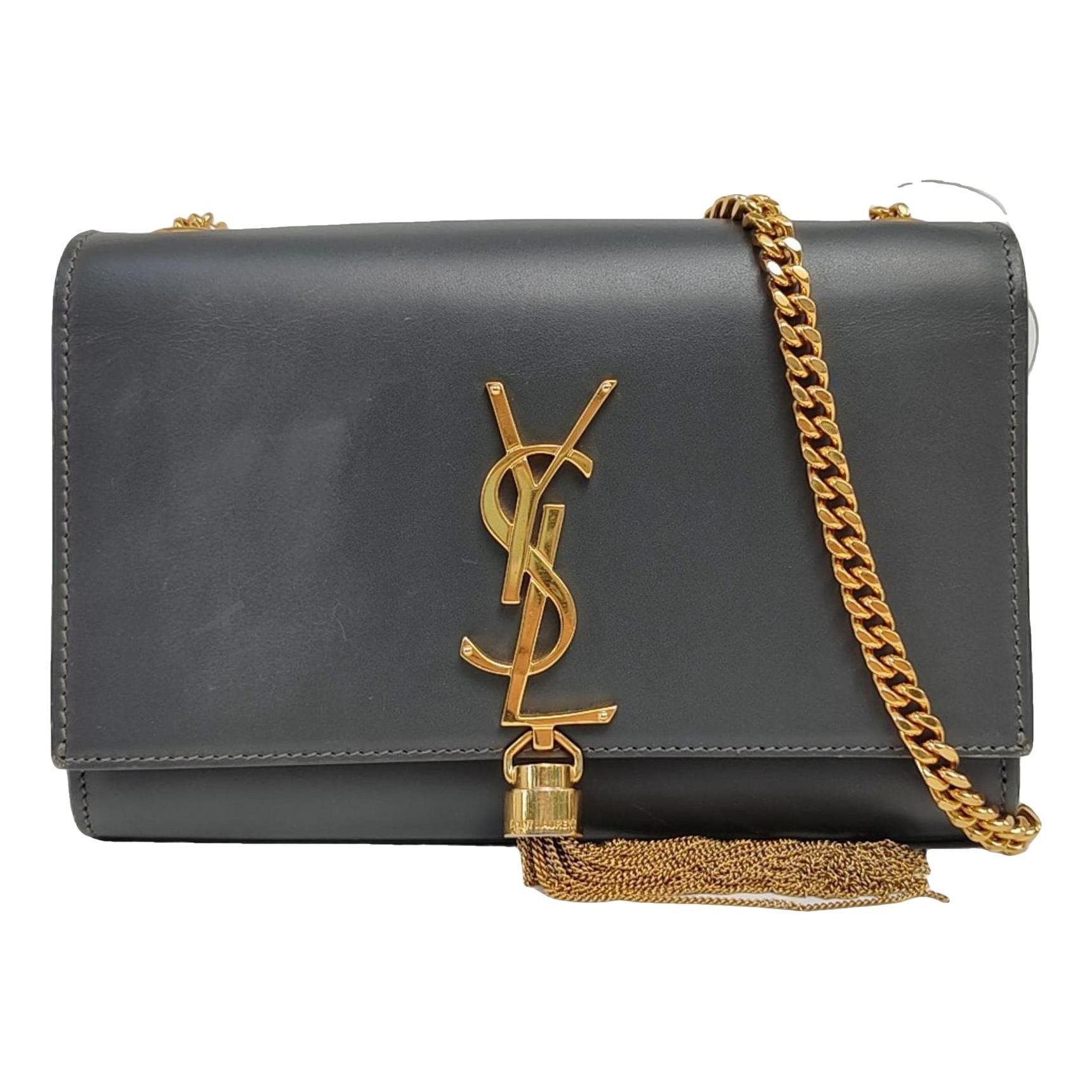 Pompom Kate leather crossbody bag