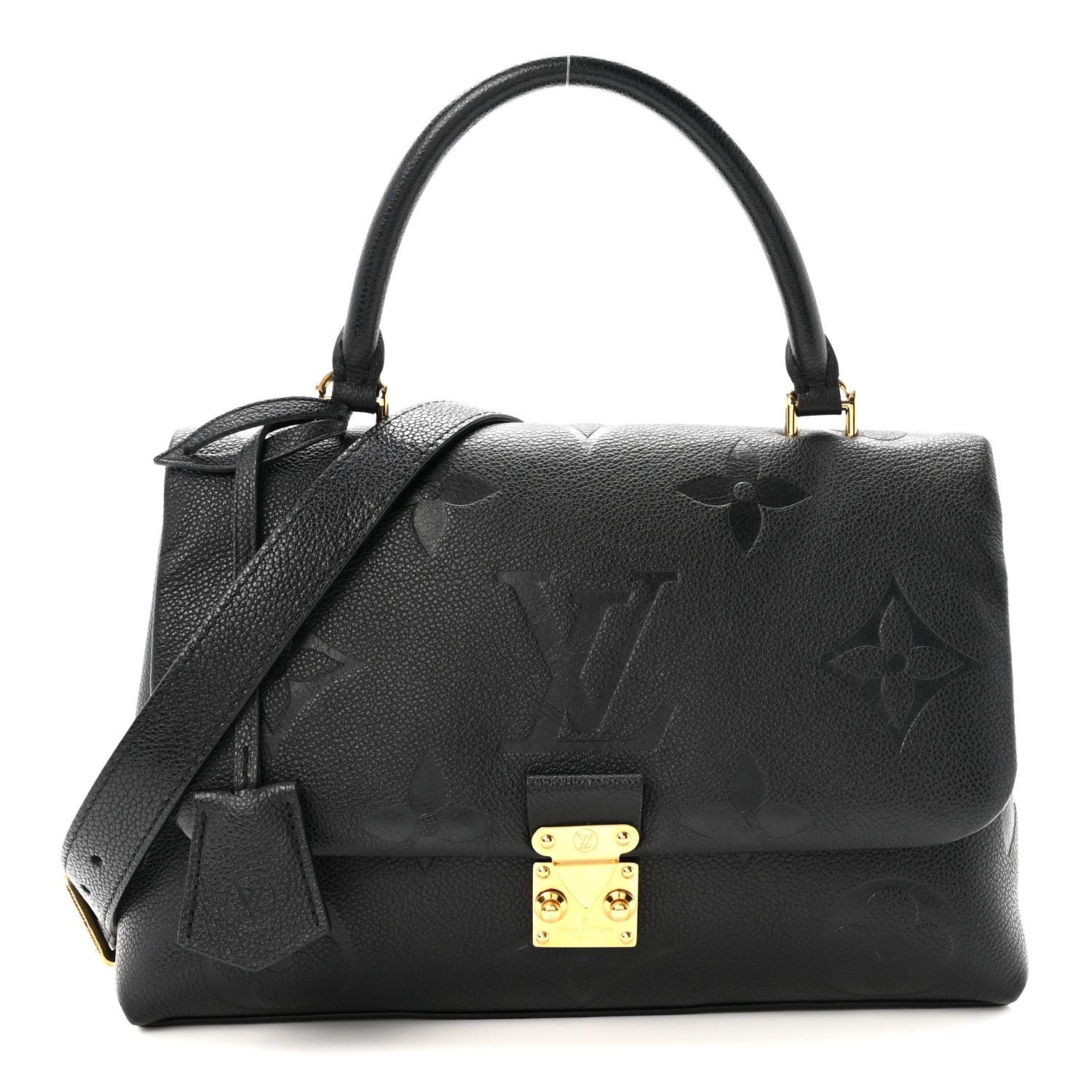 Louis Vuitton Louis Vuitton Empreinte Monogram Giant Madeleine MM Black