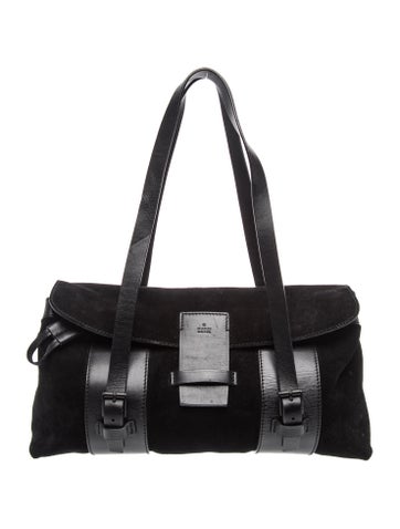 Suede Suede Shoulder Bag