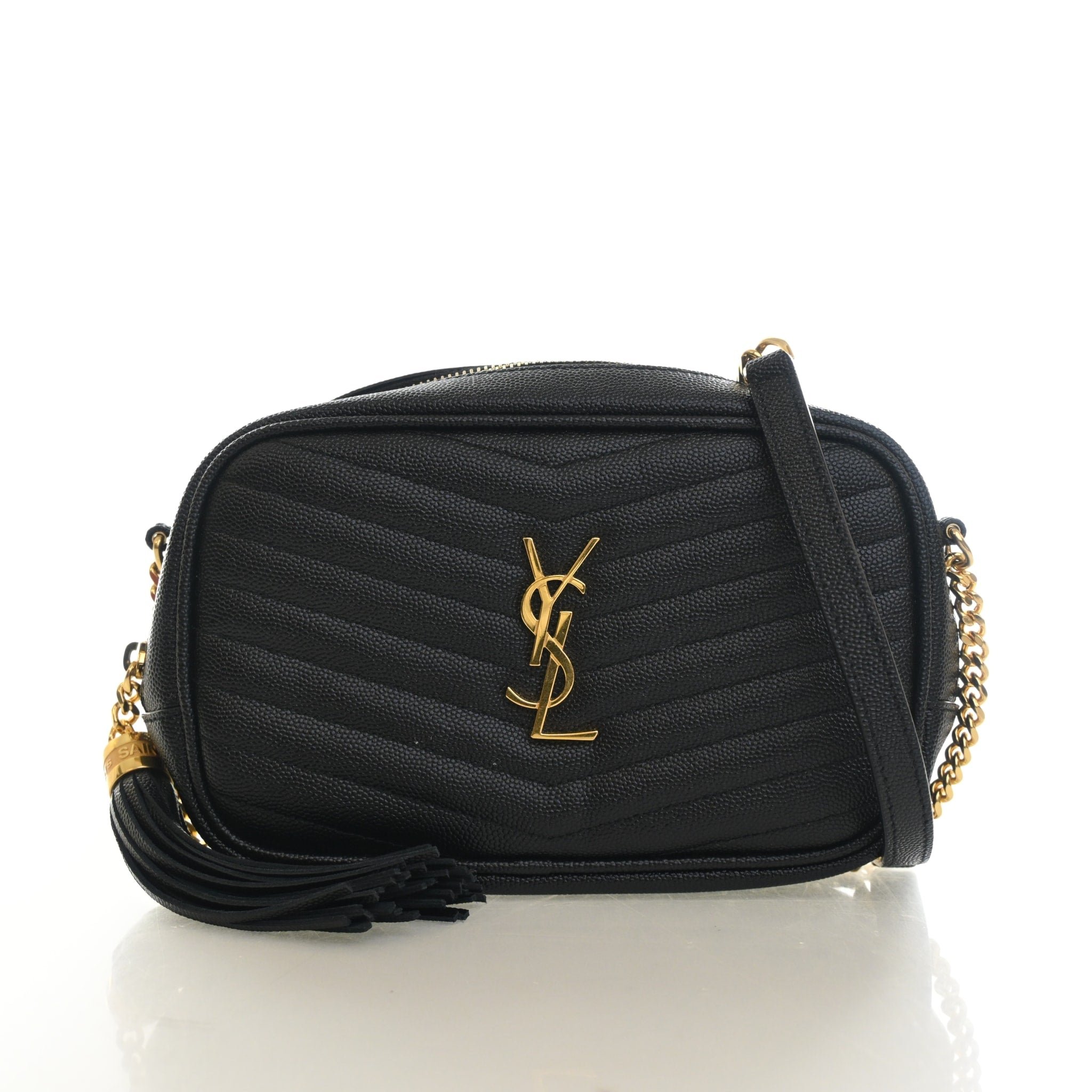 Saint Laurent Mini Calfskin Lou Camera Bag