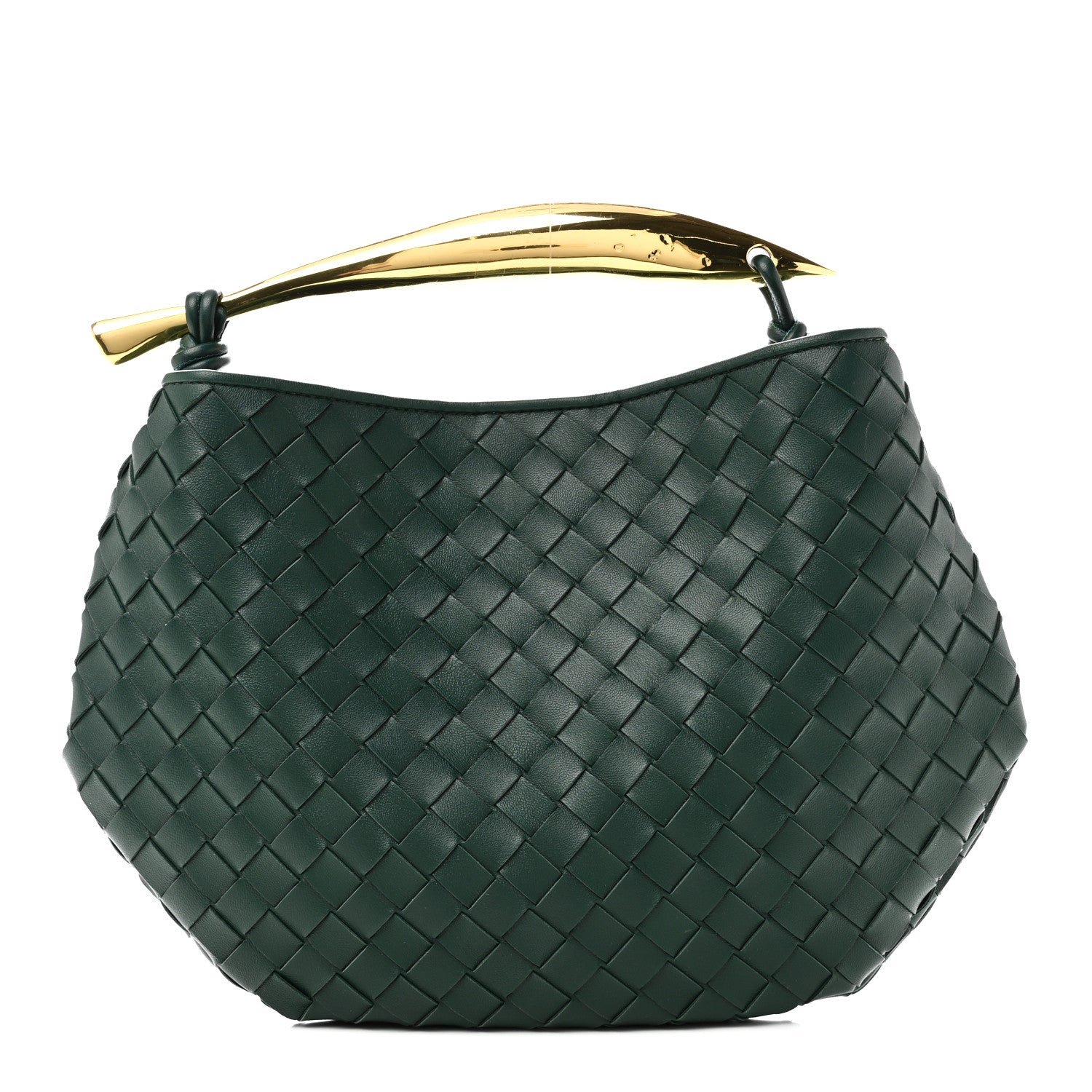 Bottega Veneta Bottega Veneta Nappa Intrecciato Sardine Bag Emerald Green