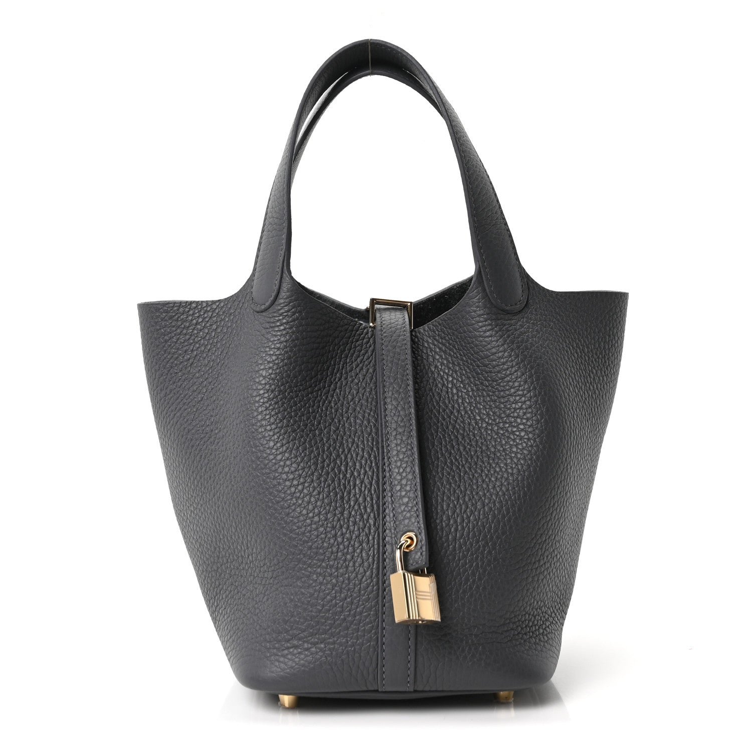 Hermes Taurillon Clemence Picotin Lock 18 PM Etain