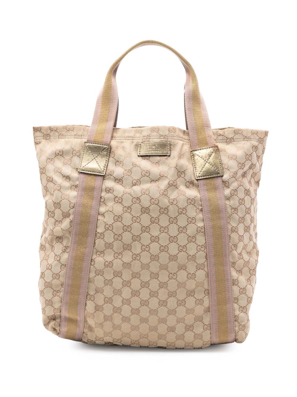 Gucci 2016-2025 GG Canvas Web tote bag