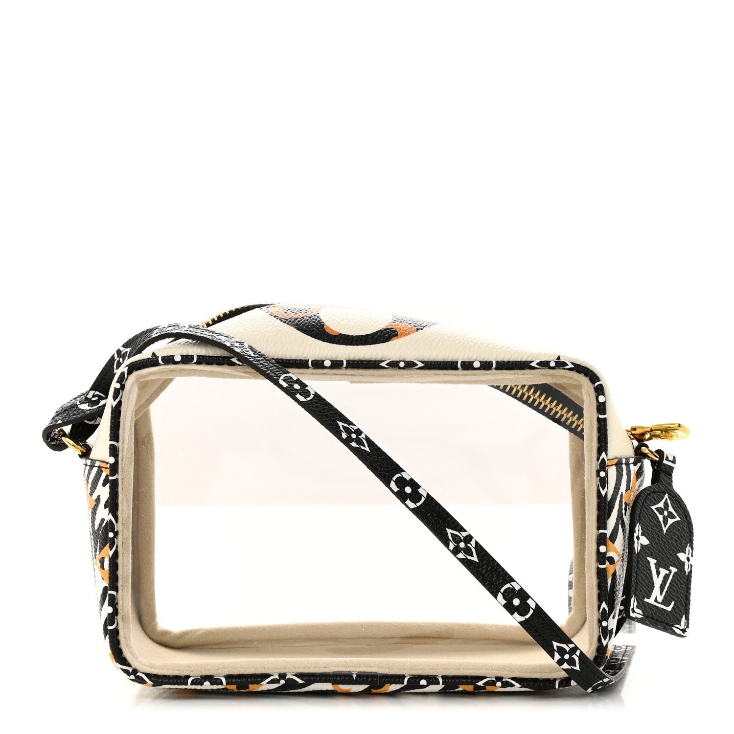 Louis Vuitton Monogram Giant Jungle Beach Pouch Ivory