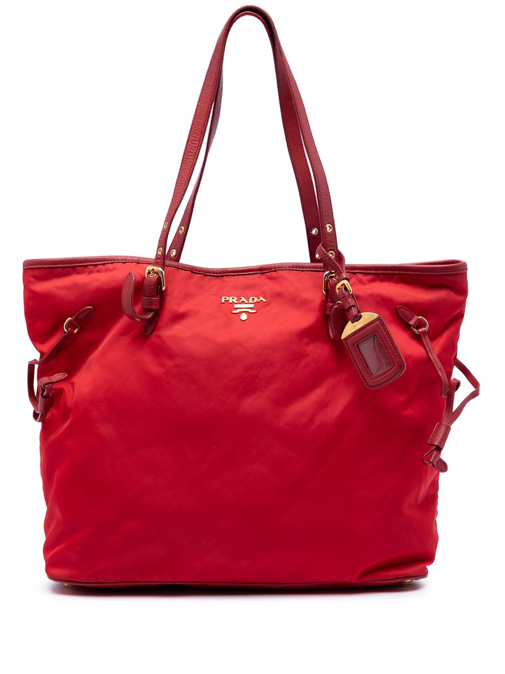 2000-2026 Saffiano Trimmed Tessuto tote bag