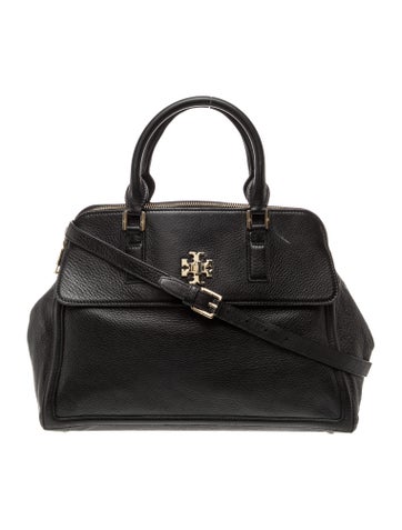 Leather Top Handle Bag