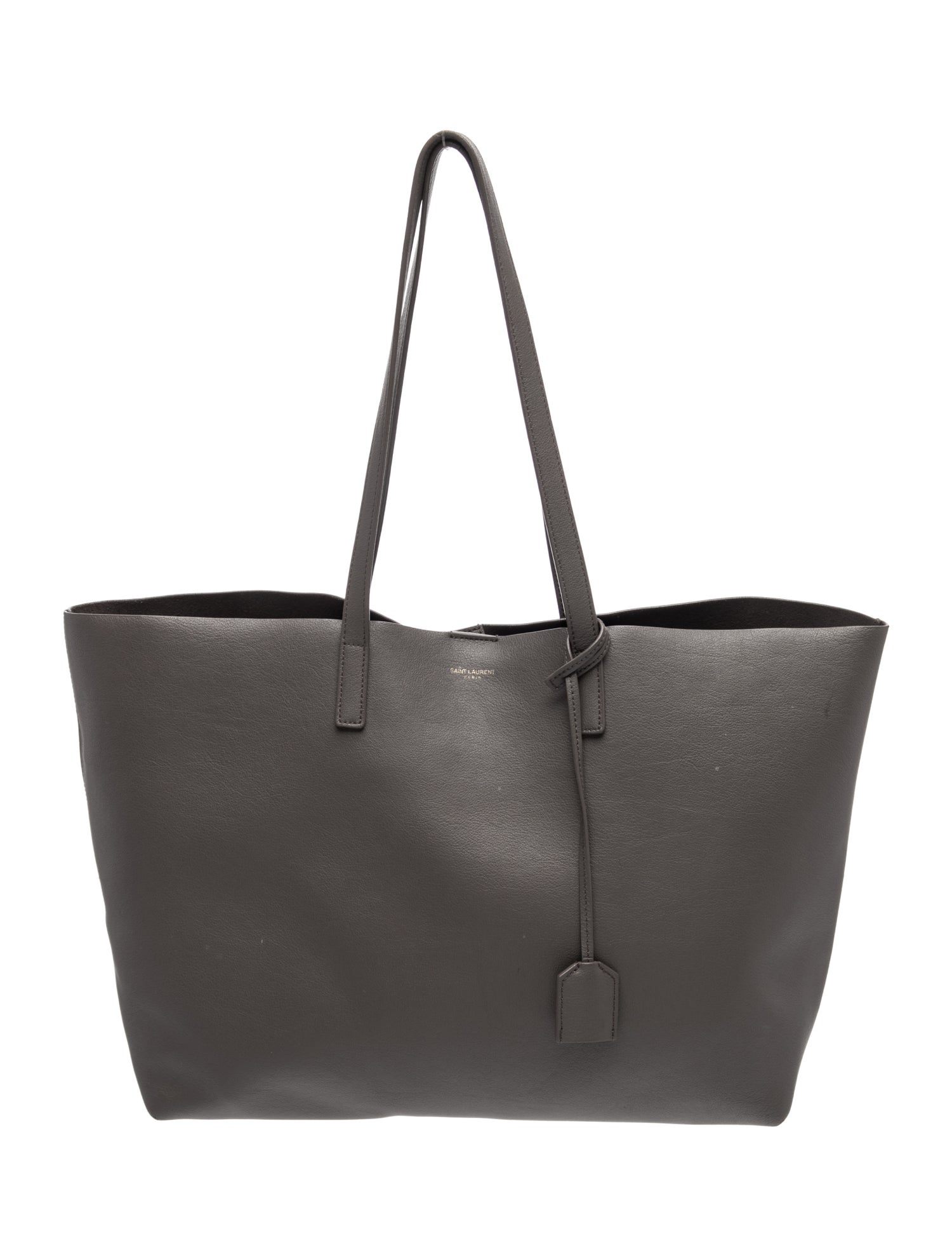 Leather Shopper Tote Large
