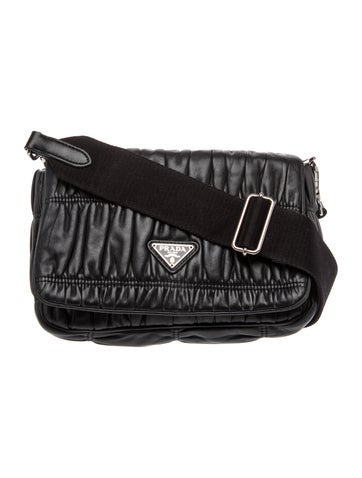 Enameled Metal Triangle Crossbody Bag