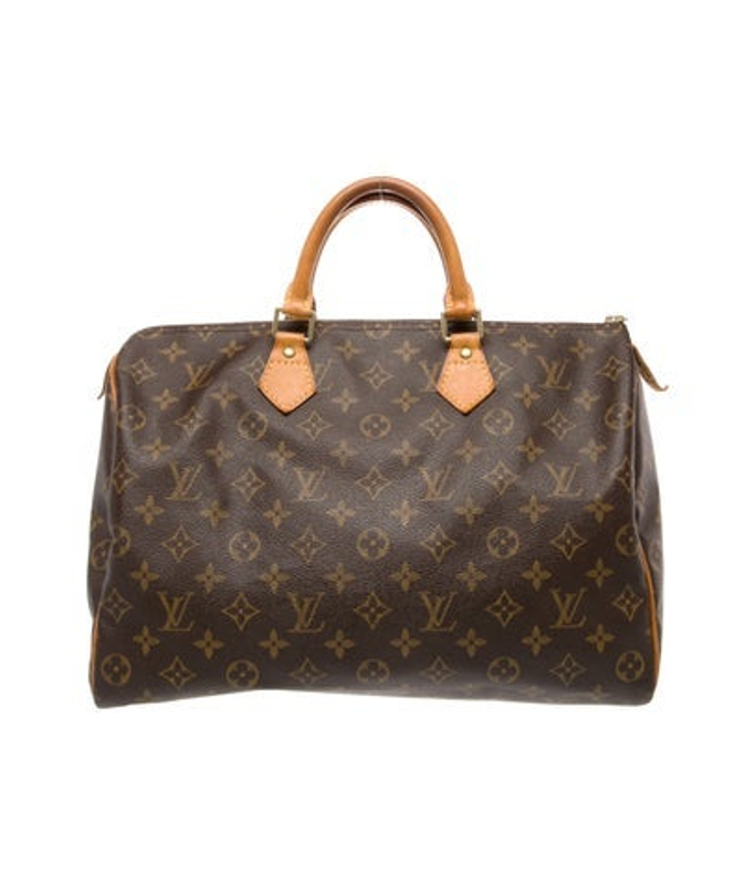 Louis Vuitton Vuitton Lv Monogram Speedy 35