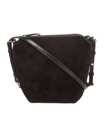 Suede Crossbody Bag