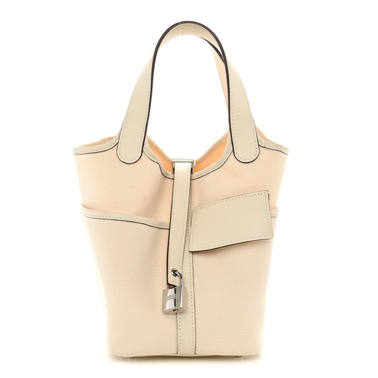 Hermes Toile Goeland Swift Cargo Picotin Lock 18 Nata