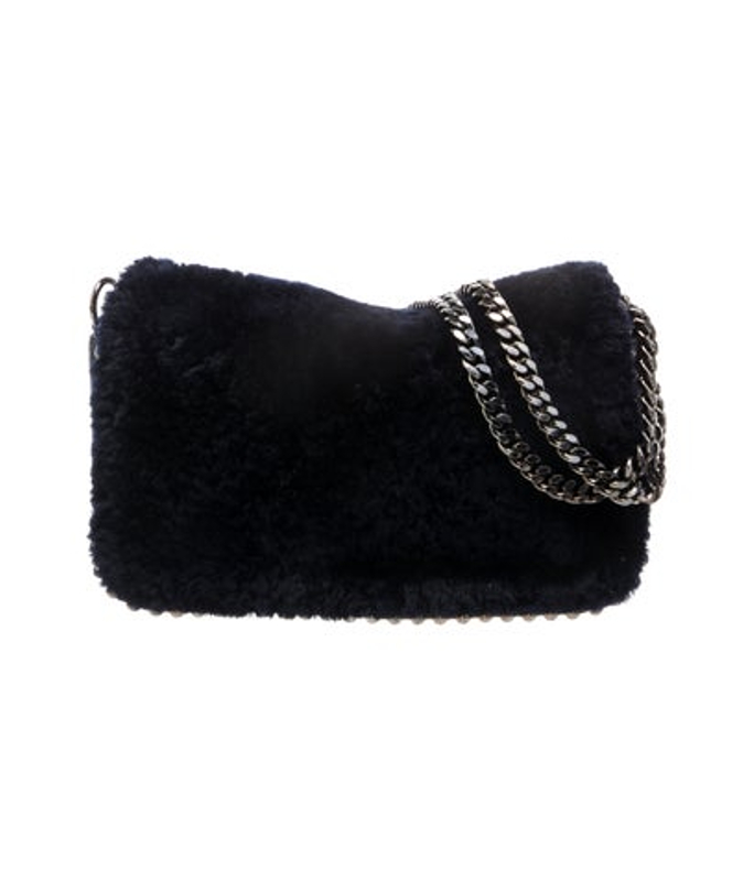 Pinko Faux Fur Shoulder Bag
