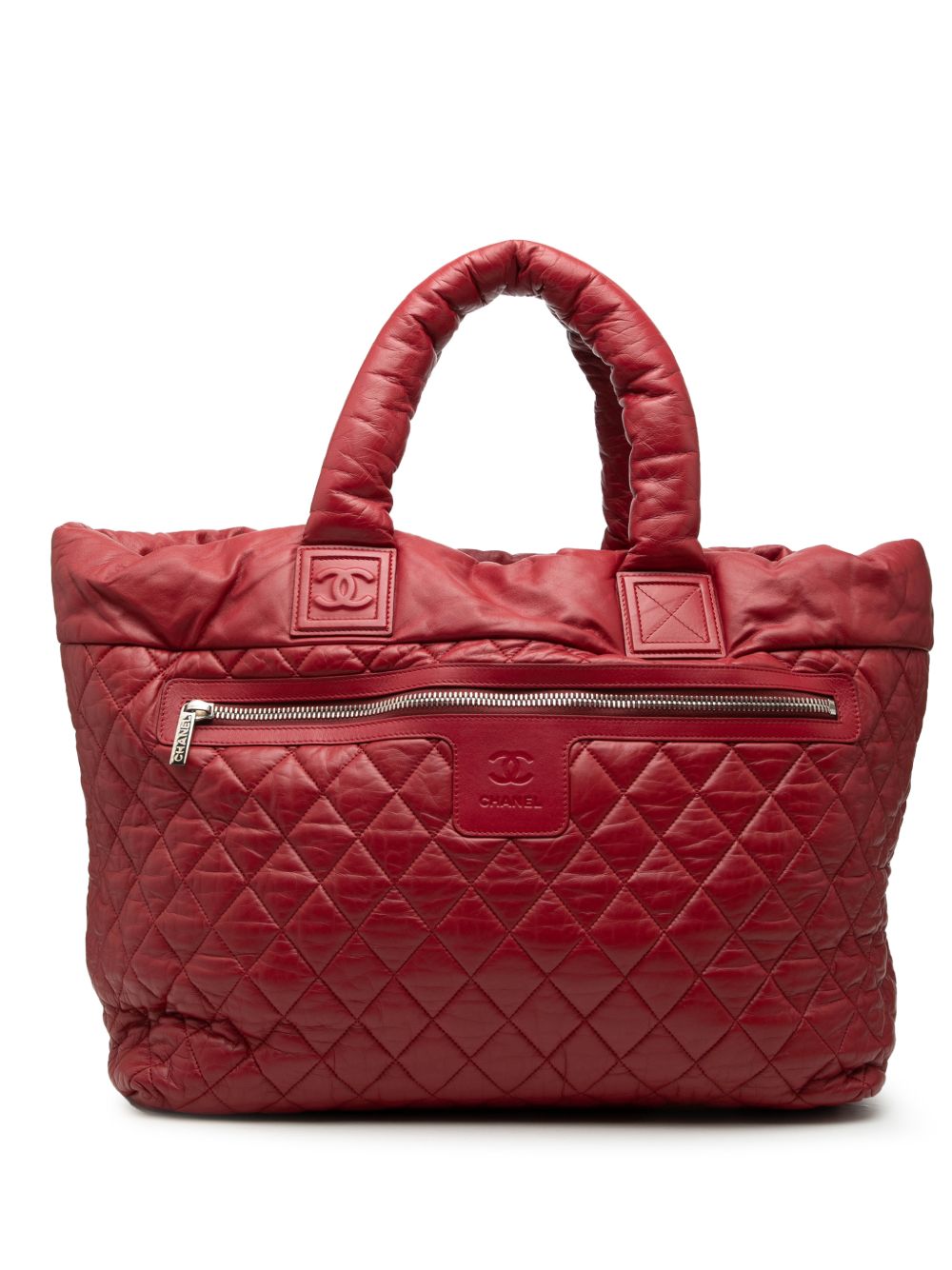 2009-2010 Large Quilted Nylon Reversible Coco Cocoon tote bag