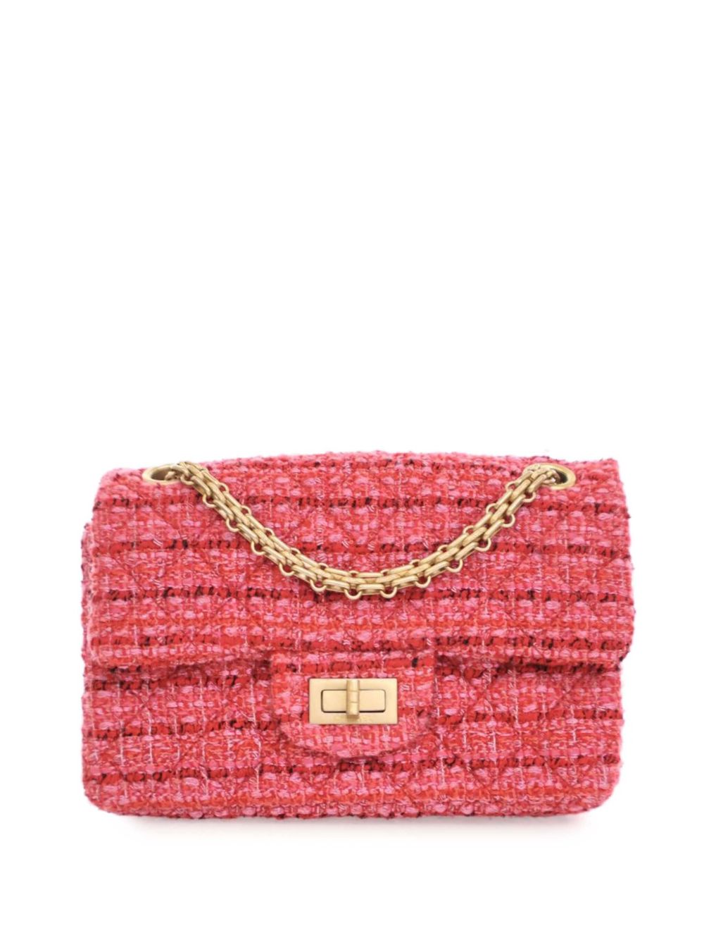 2019 Mini Reissue 2.55 Tweed Single Flap 224 crossbody bag