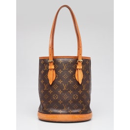 Louis Vuitton Monogram Canvas Petite Bucket Bag w/ Accessories Pouch