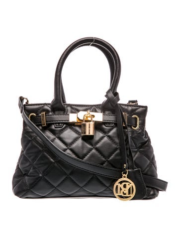 Vegan Leather Top Handle Bag w/ Tags