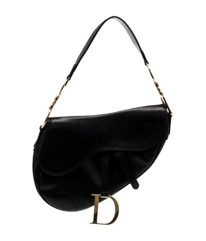 Dior Dior Leather Dior Saddle Grained Calfskin Small