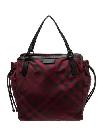 Smoked Check Tote
