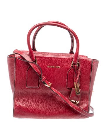 Michael Kors Leather Top Handle Bag