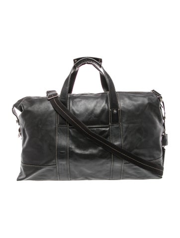 Leather Weekender Bag