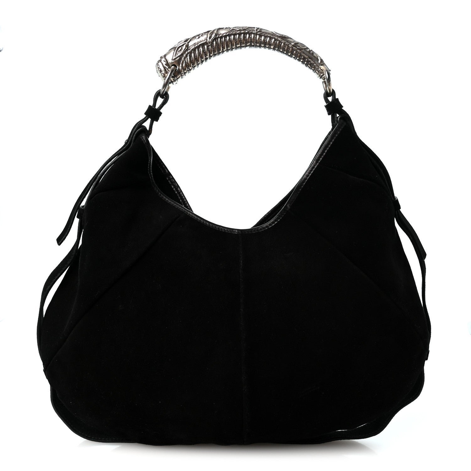 Saint Laurent Suede Medium Mombasa Black