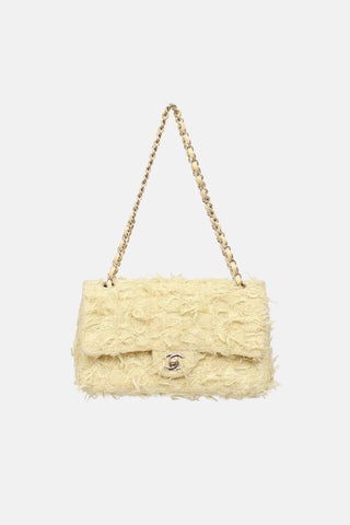 2021 Medium Tweed Matelassé Shoulder Bag