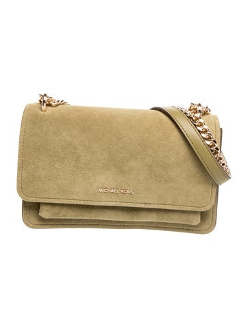 Suede Crossbody Bag