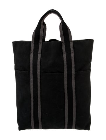 Hermes Toile Fourre-Tout Cabas