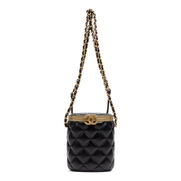 Leather Vanity Box Crossbody