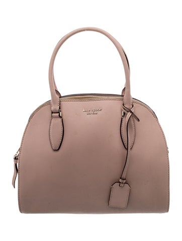 Saffiano Leather Top Handle Bag