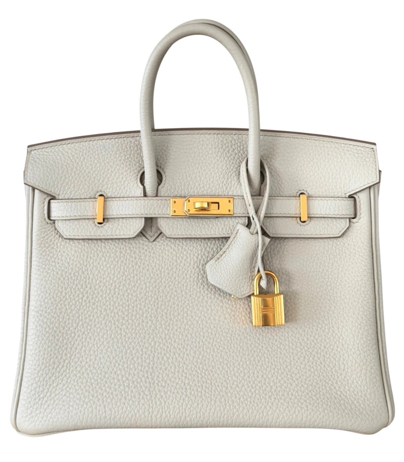 Beton Togo Birkin 25 Gold Hardware, 2023