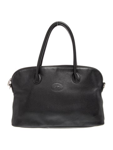 Leather Top Handle Bag