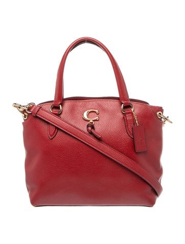 Leather Top Handle Bag