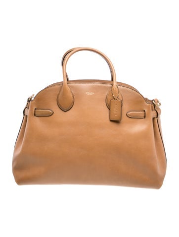 Leather Soft Empire Carryall 40