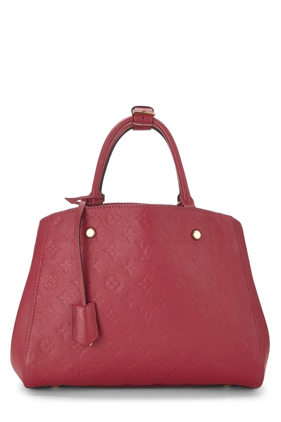 Red Monogram Empreinte Montaigne MM