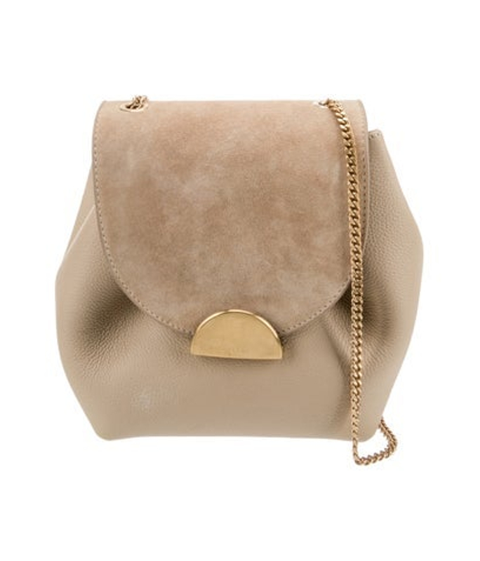Polene Leather Crossbody Bag