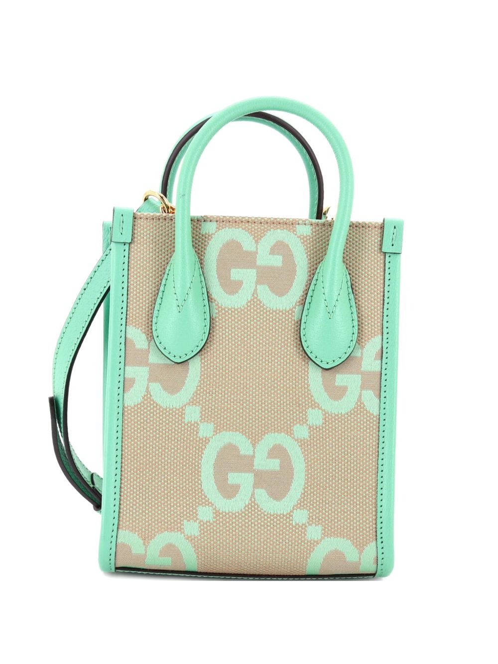 Vertical Tote Jumbo GG Canvas Mini crossbody bag