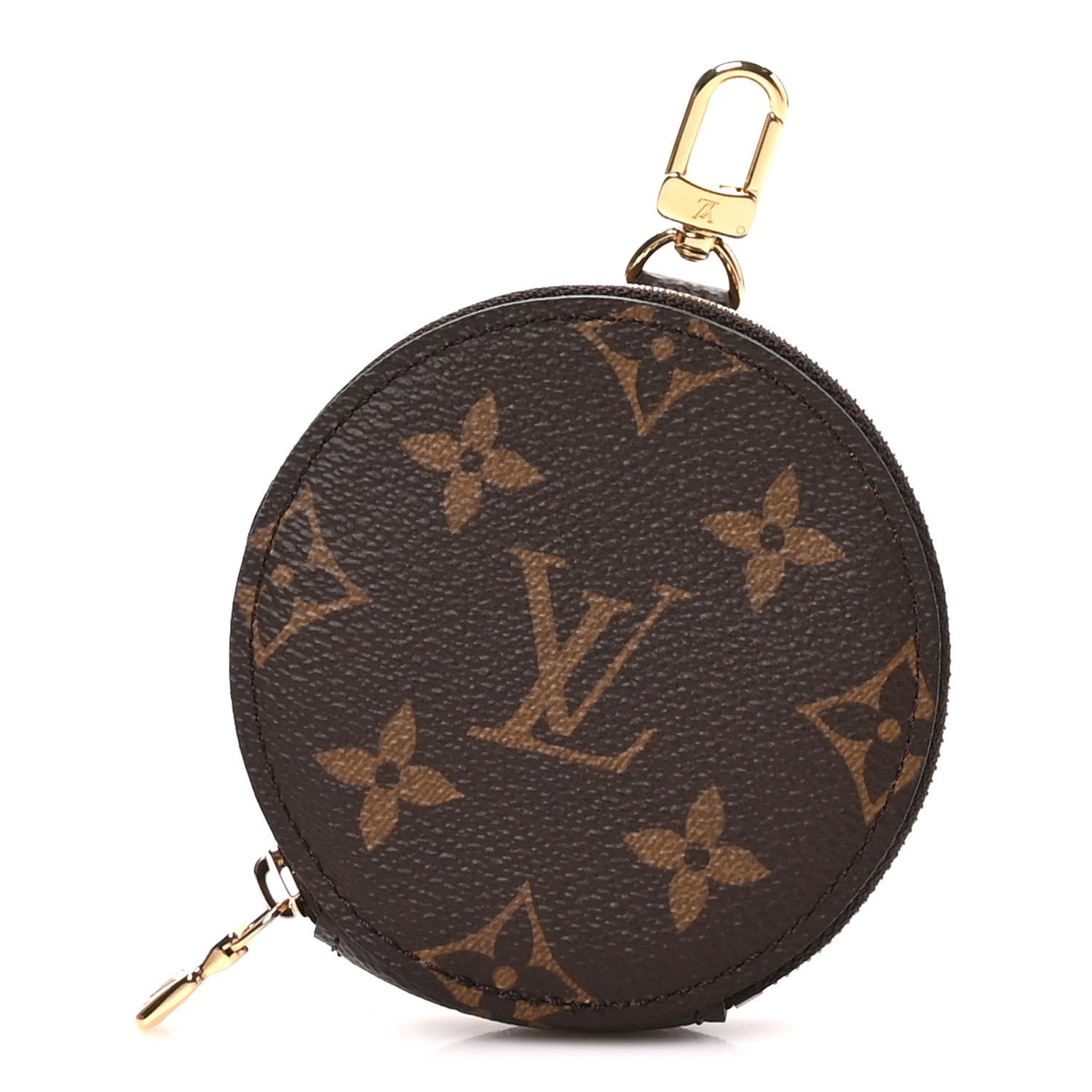 Louis Vuitton Monogram Multi Pochette Accessories Round Coin Purse