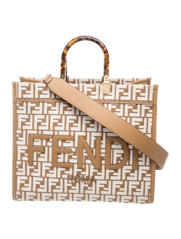 Zucca FF Sunshine Tote Bag Medium
