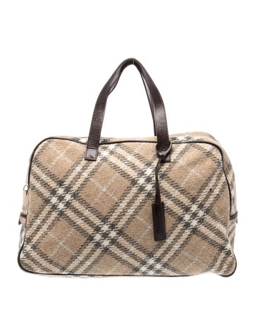 Nova Check Top Handle Bag