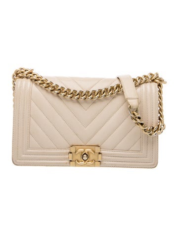Medium Chevron Boy Bag
