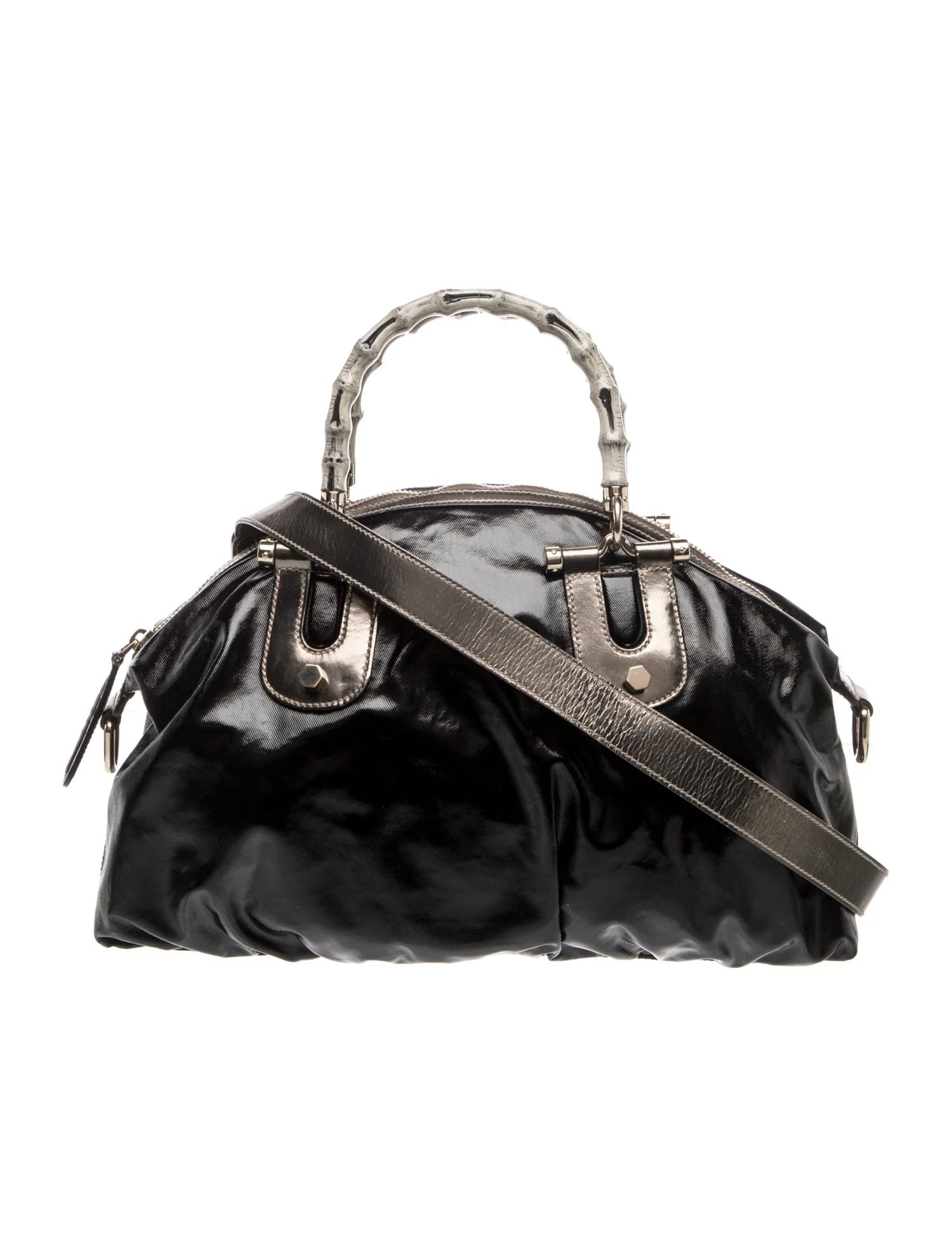 Bamboo Top Handle Bag