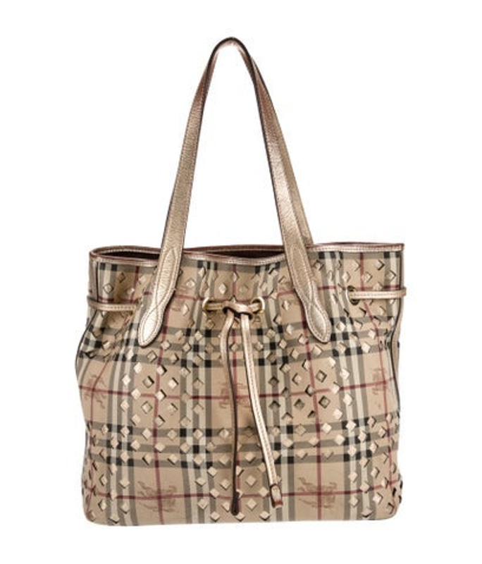 Burberry Haymarket Check Tote