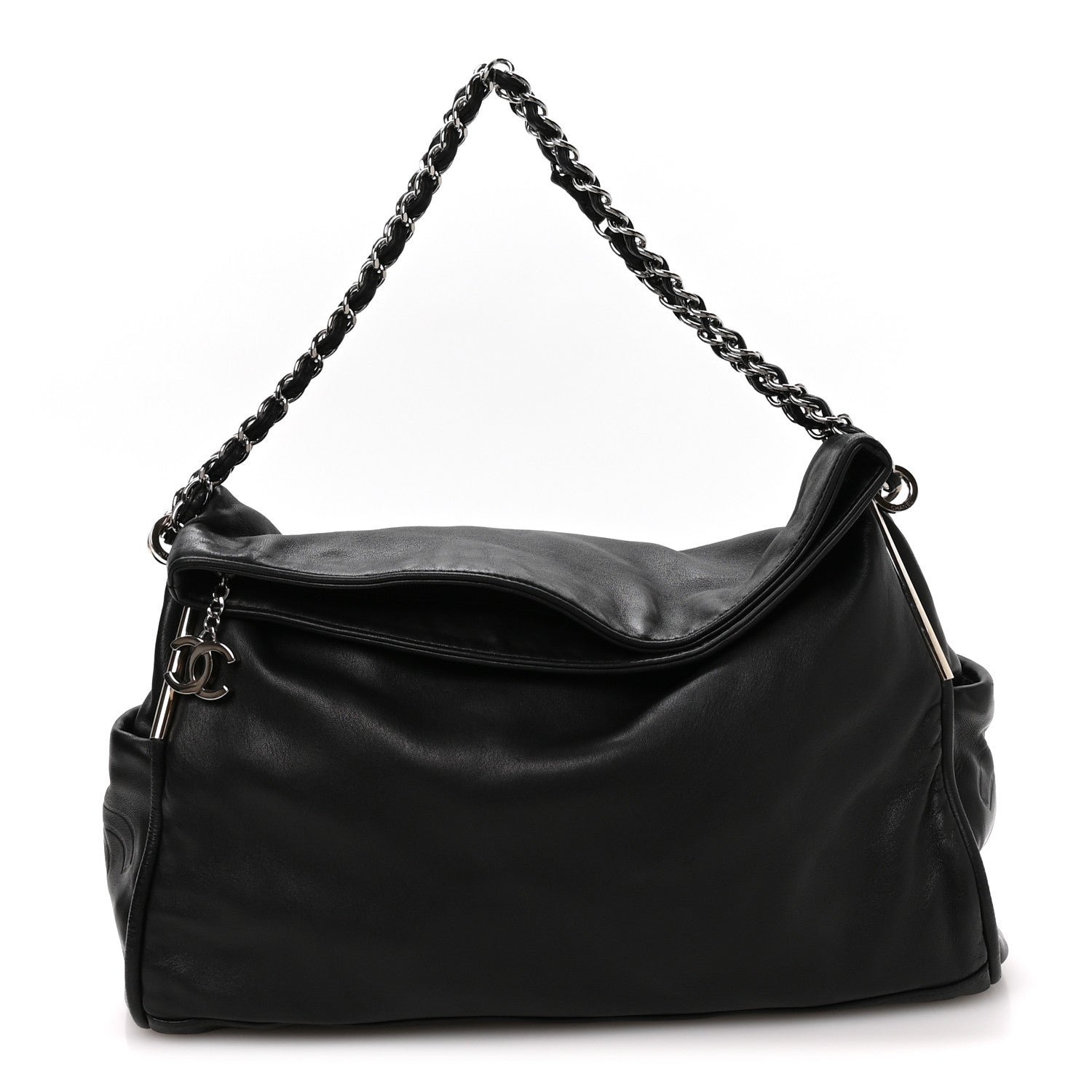 Chanel Lambskin Large Ultimate Soft Tote Black