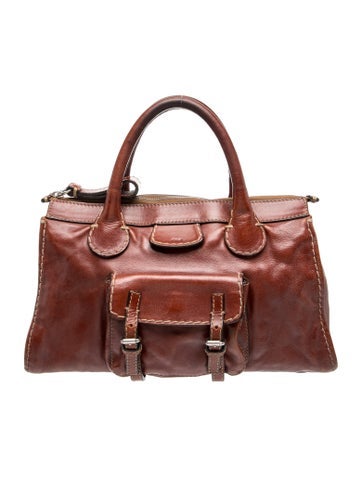 Leather Top Handle Bag Vintage
