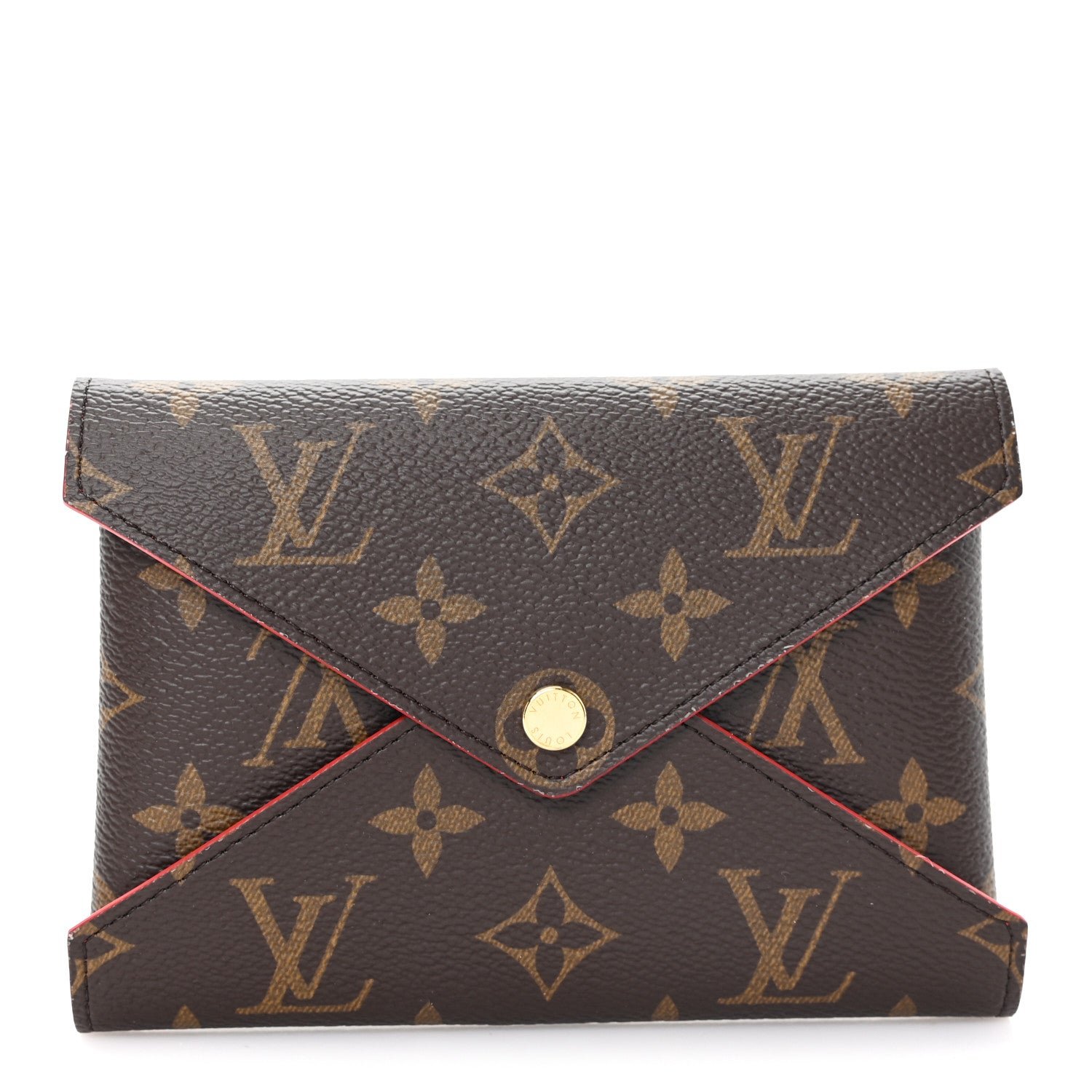 Louis Vuitton Monogram Medium Kirigami Pochette Insert Coquelicot