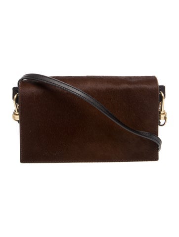 Calf Hair Crossbody Bag