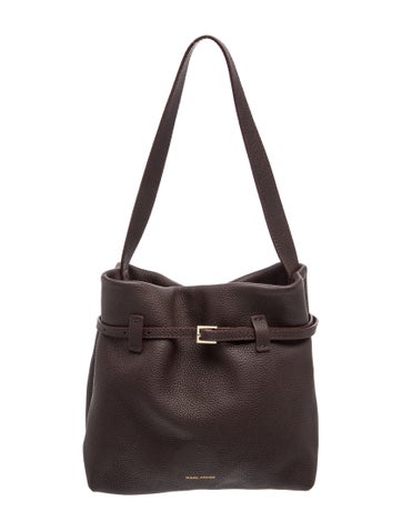 Manu Atelier Leather Shoulder Bag
