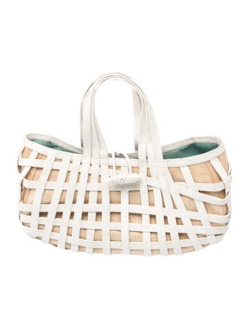 Nancy Gonzalez Leather Top Handle Bag