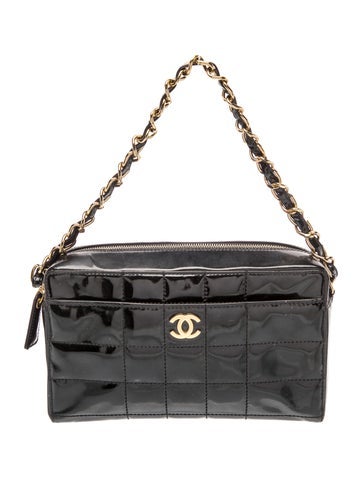 Patent Square Quilt Bag